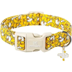 Cute Yellow Duck Dog Collar
