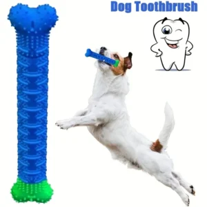 Dog Tooth Cleaning Chew Toy - Rubber Teeth Cleaning Massager & Grinding Stick for Dental Health, Pet Dental Care Chew